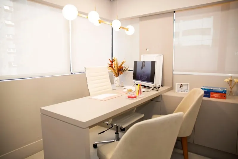 Sala de atendimento da La Vita Clinic