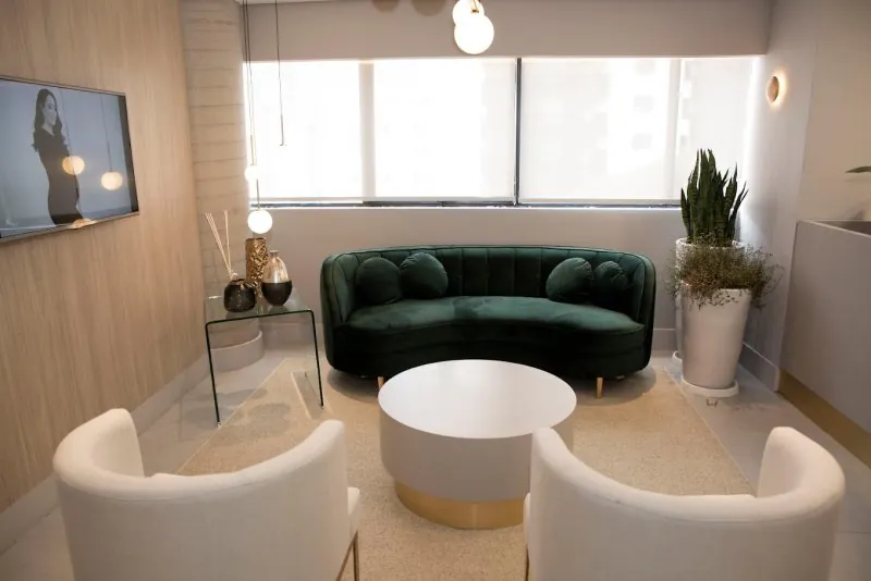 Sala de espera da La Vita Clinic